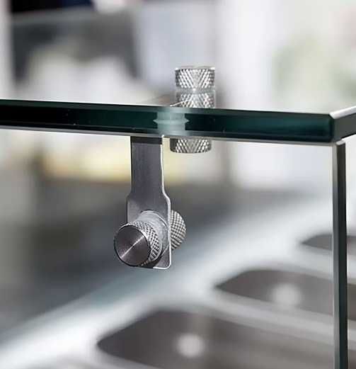 Vitrine refrigerada inox bancada GN 1/3