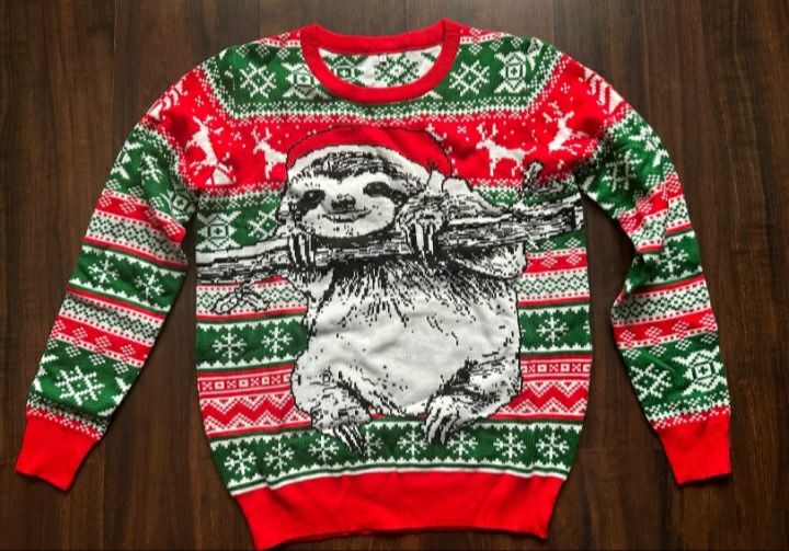 Sweter świąteczny akryl