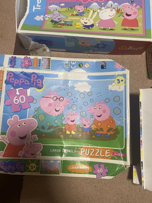 Пазли свинка Пеппа, Червона шапочка,