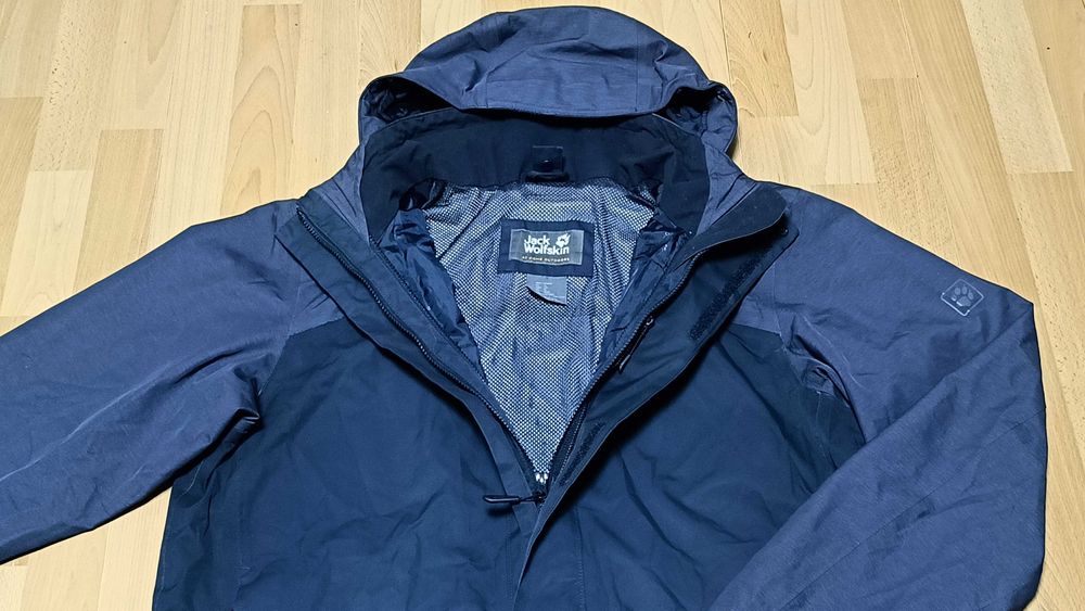 Kurtka funkcyjna 3w1 JACK WOLFSKIN TEXAPORE r.XL stan bardzo dobry