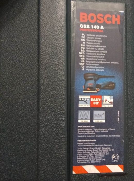 Шлифмашина вибрационная Bosch GSS 140 A Professional