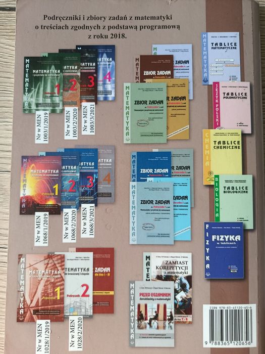 Sprzedam zbiór zadań: Matematyka i przykłady jej zastosowań 3