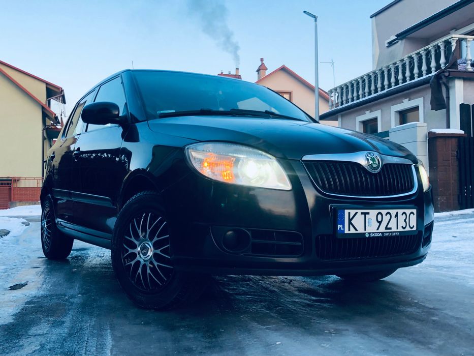 Škoda Fabia II / 1.4TDI / czarna / ECONOMY