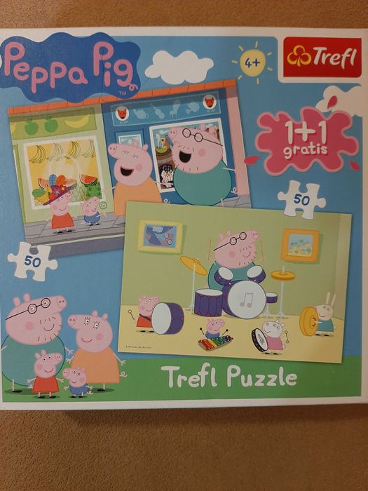 Puzzle świnka Peppa