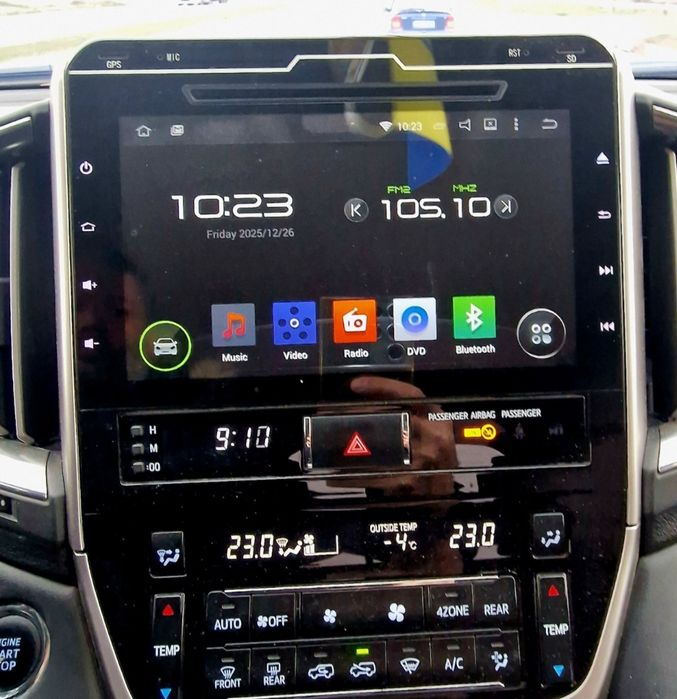 Автомагнітола, мультимедійка на LC200