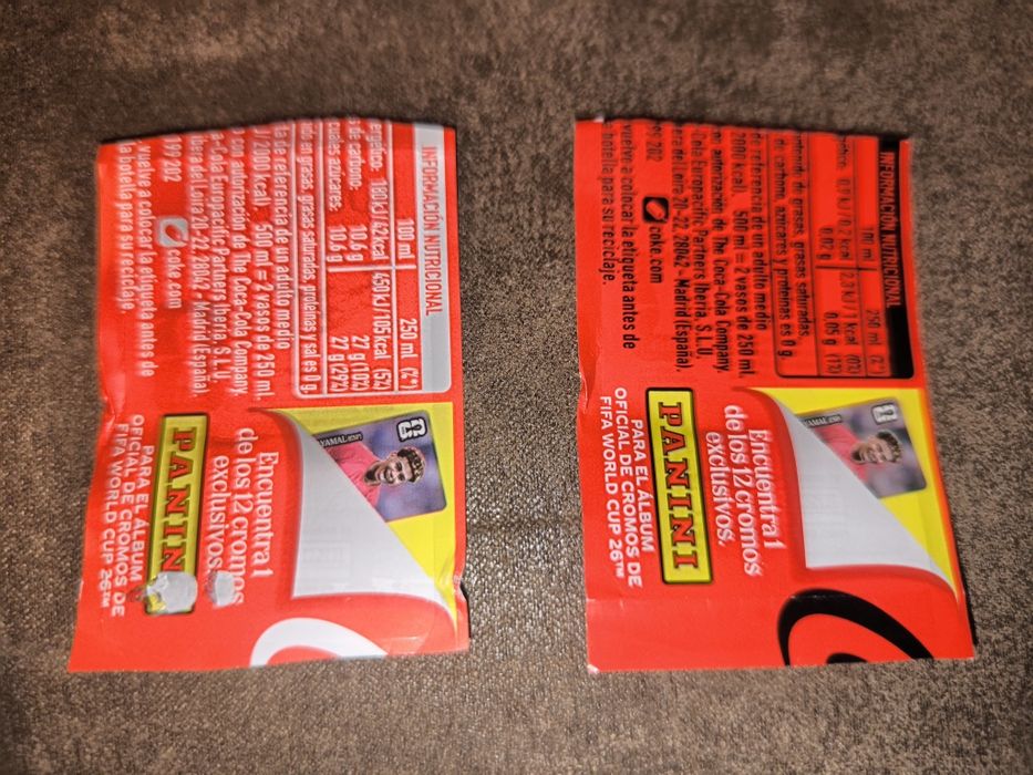 Coleção de cromos da Coca-Cola para o Mundial 2026