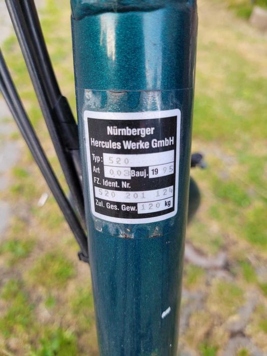 Rower Hercules z silnikiem spalinowym sachs 301