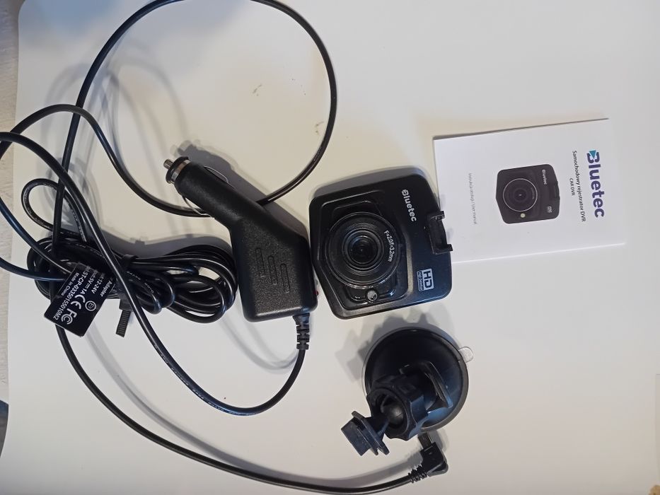 Wideorejestrator Bluetec + karta pamięci Samsung