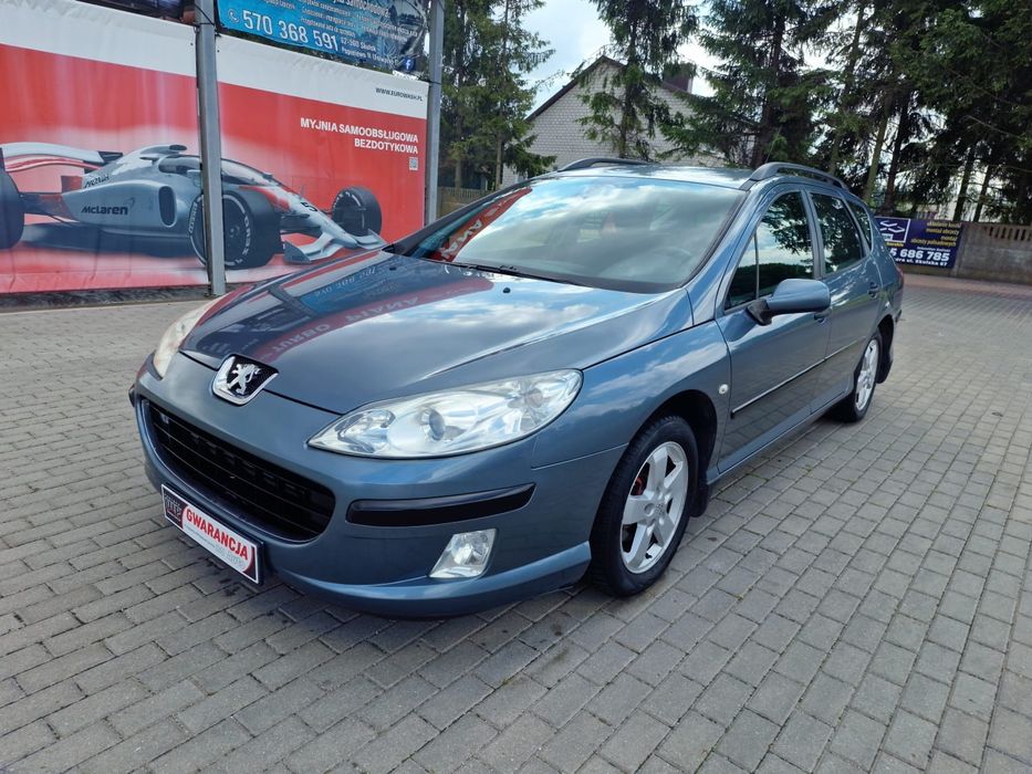 Peugeot 407 Kombi 1.6hdi 2006r. Nowe turbo oleje zadbany