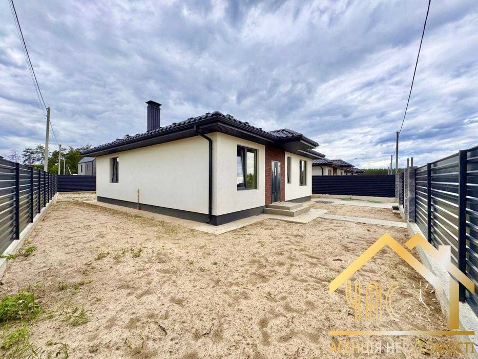 Продаж сучасного одноповерхового будинку 105 м² у с.Білогородка з ГАЗом