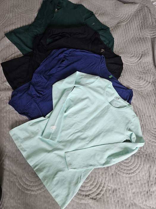 4x longsleeve 4F C&A UNITED COLORS OF BENETTON r. m