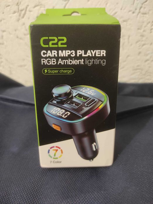 Fm MP3 Bluetooth модулятор з мікорофоном