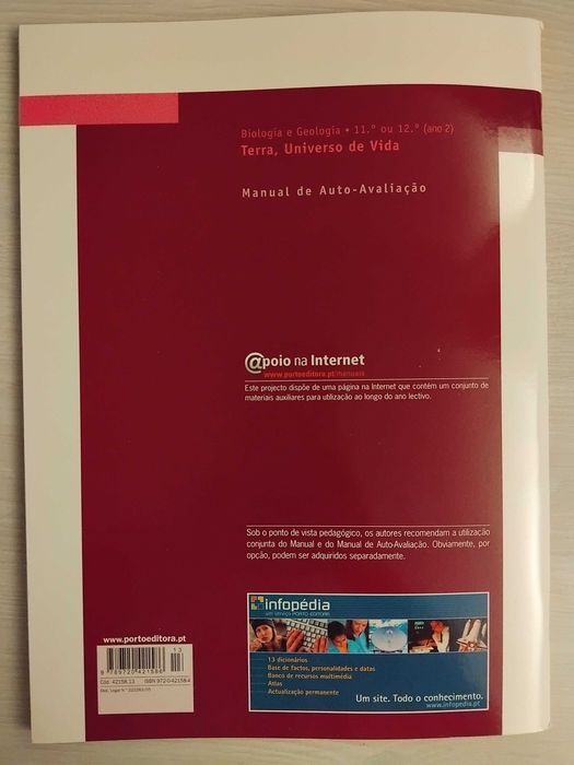 Terra, Universo de Vida - Manual de auto-avaliação