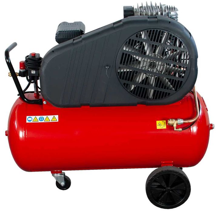 Kompresor Tłokowy Olejowy 495 l/min 10 Bar 100l 230v Dostawa 0 zł