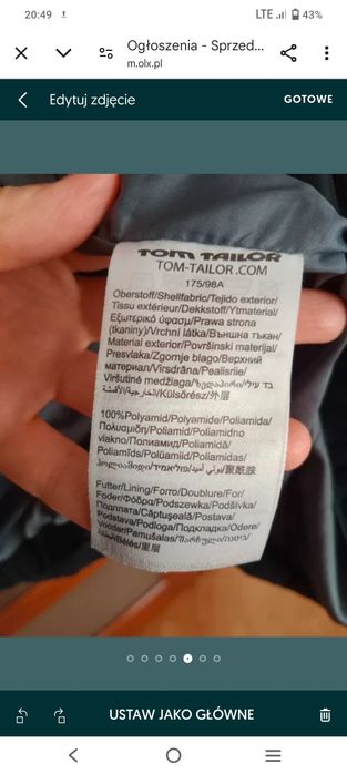 TOM TAILOR kurtka damska XL