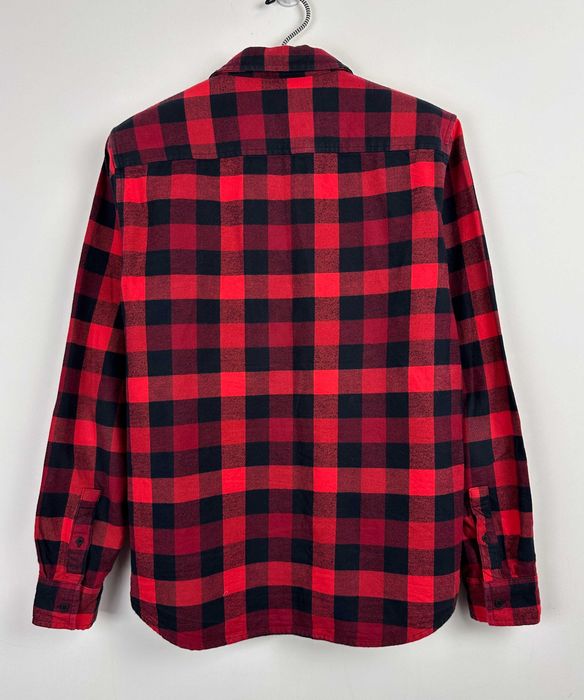 Koszula w kratę OAKLEY męska biurowa casual archive flanelowa L