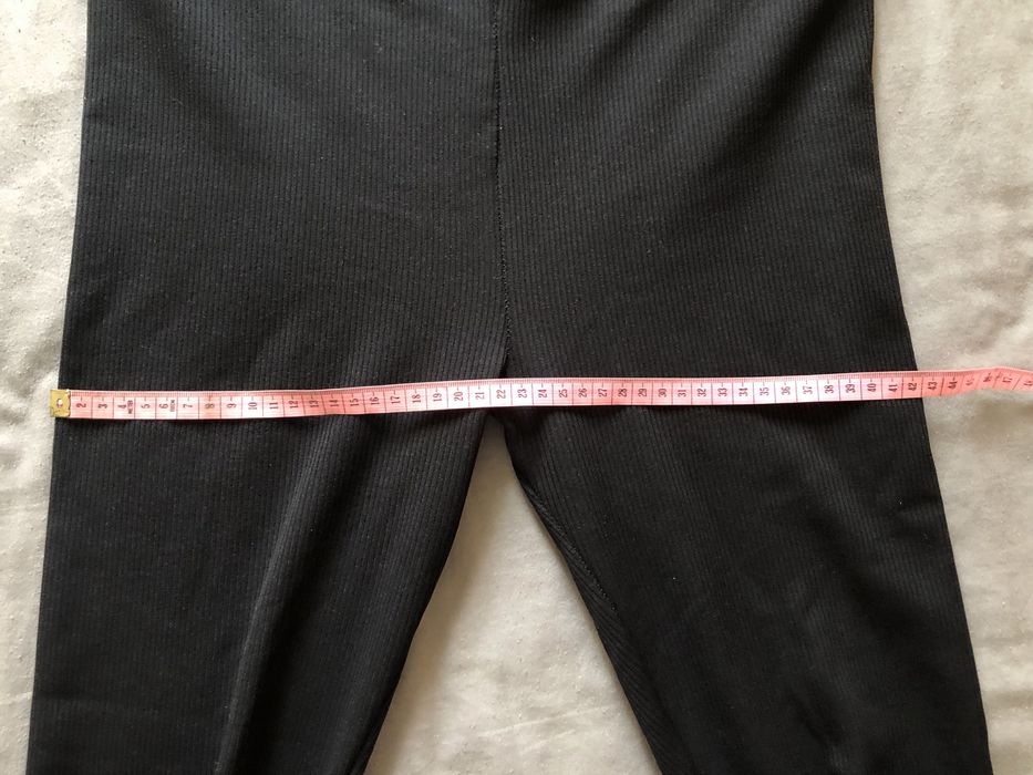 Лосіни на флісі в рубчик