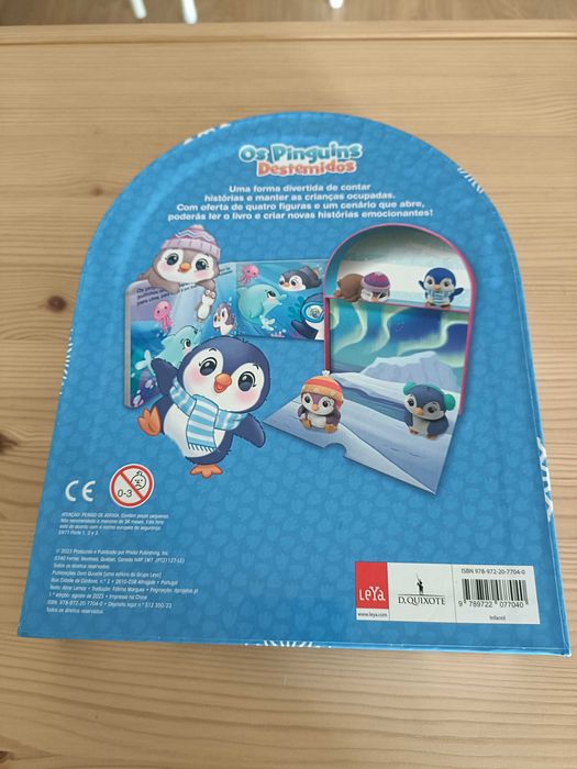 Livro infantil - os pinguins destemidos