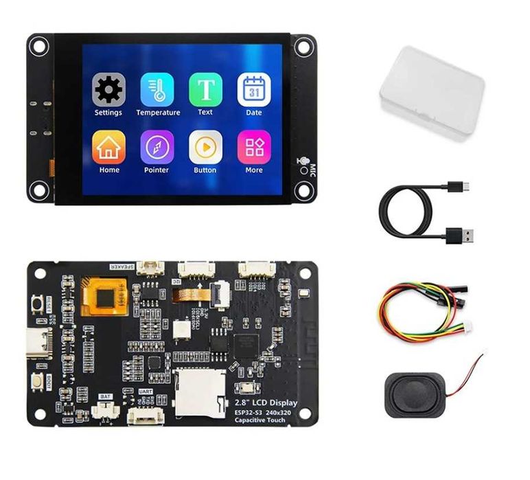 ESP32-S3 WiFi Bluetooth із 2, 8-дюймовим сенсорним екраном TFT