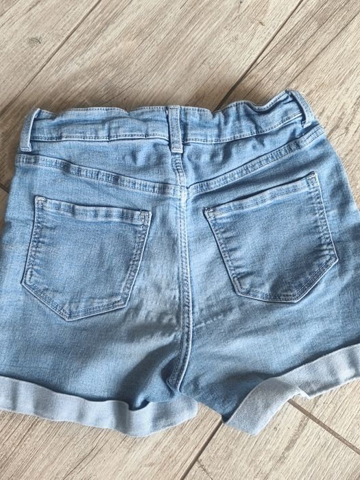Spodenki jeansowe 140