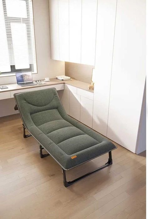 Розкладне ліжко шезлонг WCG FB-S12 + матрац