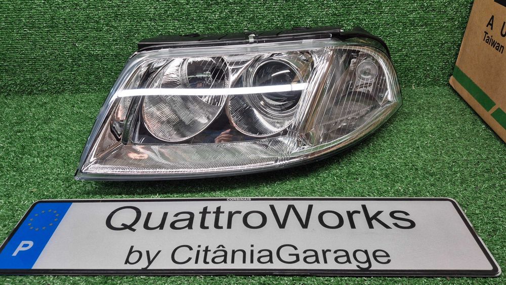 VW Passat B5(3BG)10.00-11.05-ÓTICA/FAROL FRENTE ESQUERDO NOVO EMBALADO