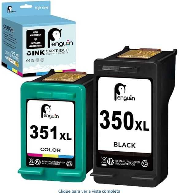 Penguin 350XL 351XL cartucho de tinta remanufaturado