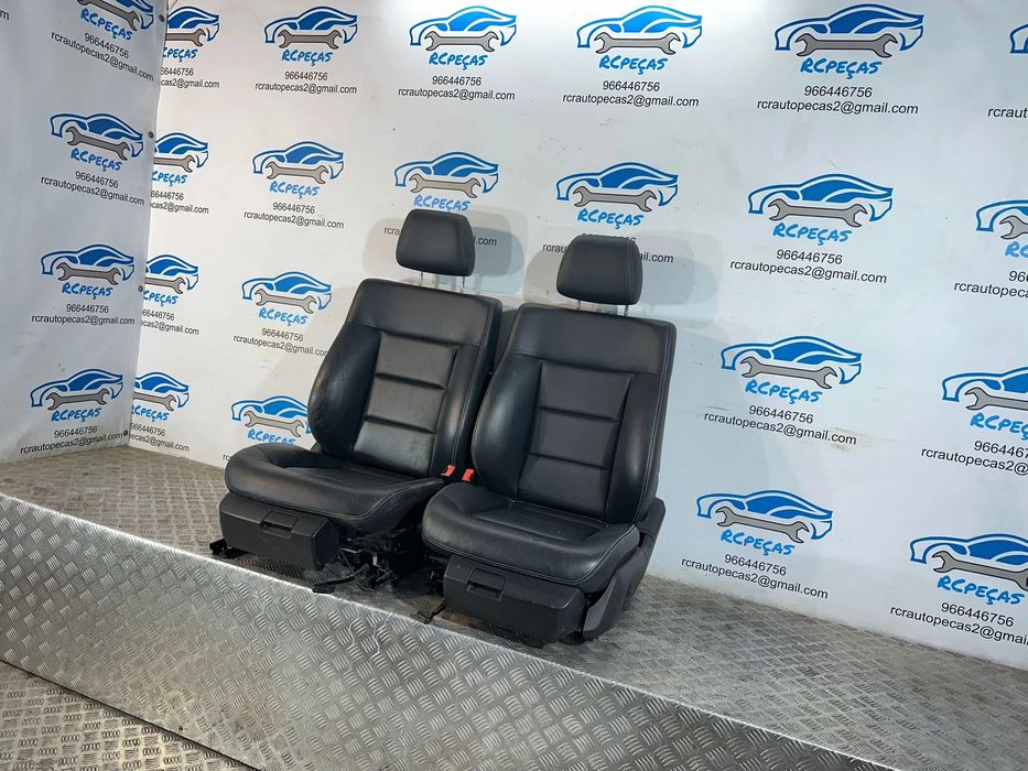 Conjunto Bancos Pele Tecido Elétricos Frente Frontais Tras Traseiros