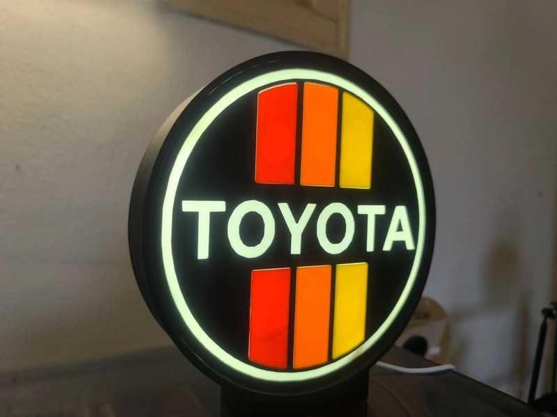 Lightbox Luminaria decorativa Toyota 80s