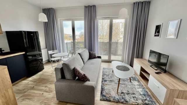 Do wynajęcia NOWY Apartament, Kawalerka z balkonem i garażem