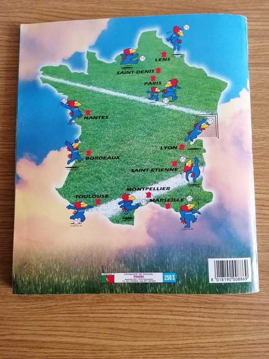 Cadernetas Euro 2004, Mundial 1998 e Mundial 2002