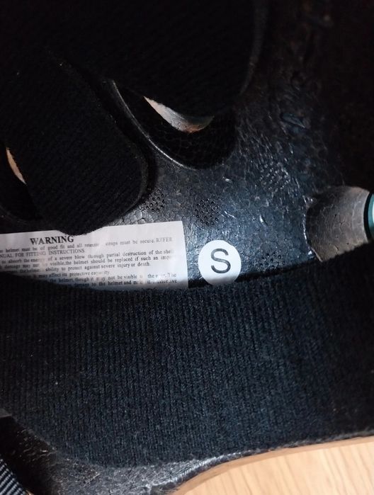 Kask dziecięcy z lampką