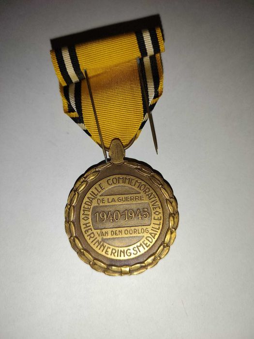 Medalha Comemorativa da Segunda Guerra Mundial- Bélgica