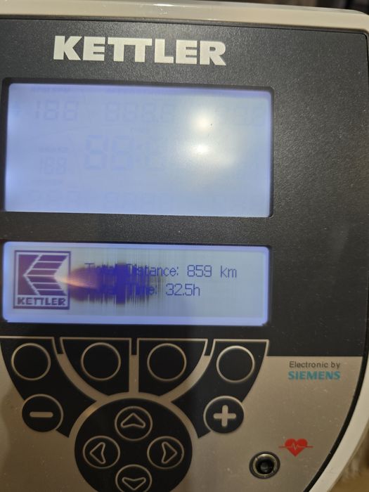 rower stacjonarny KETTLER e7. Godzin 30  przejechane,