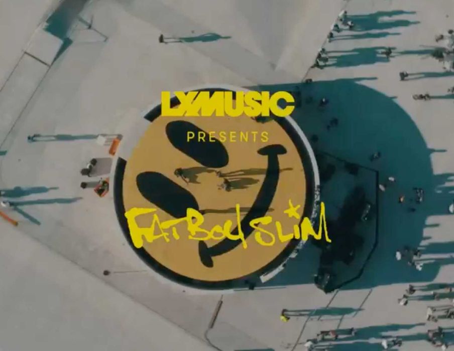 GIANT SMILE 22 mt — From the FATBOY SLIM Lisbon Event