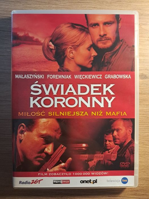 Świadek koronny | Więckiewicz | Małaszyński | DVD