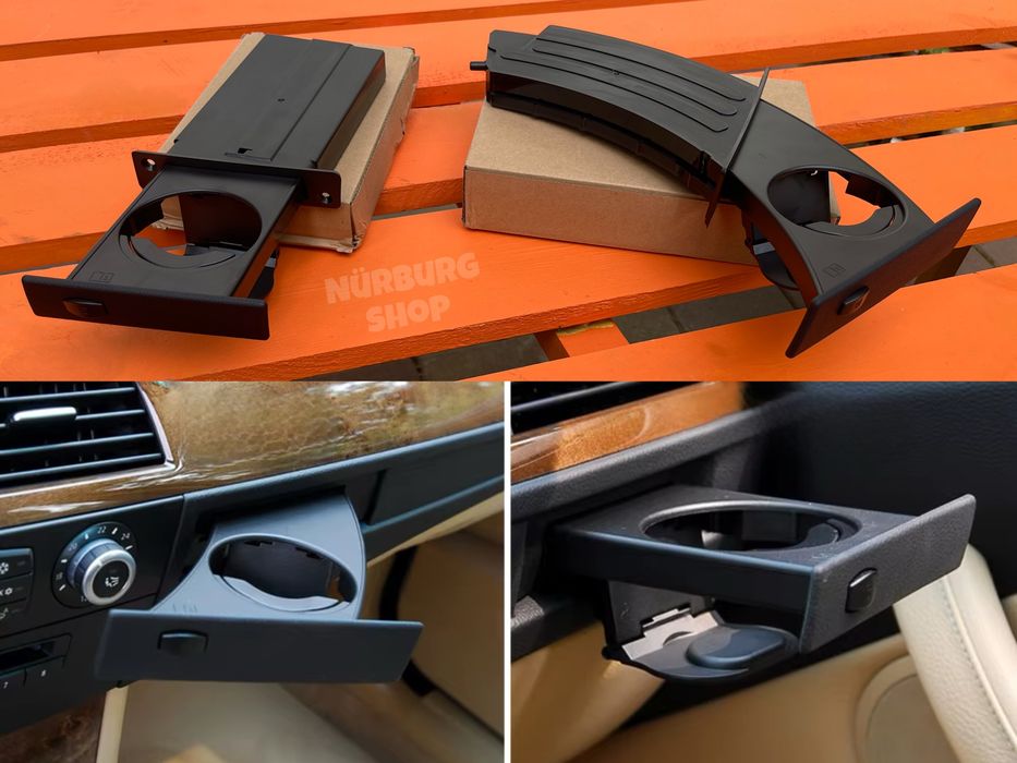 Подстаканник для БМВ Е60 Е61 BMW E60 E61 штатный водительский пассажирский