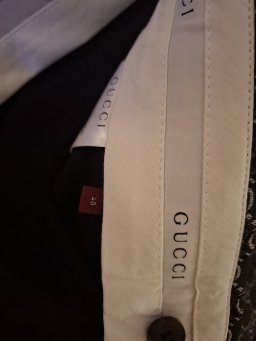 Calças originais de marca gucci