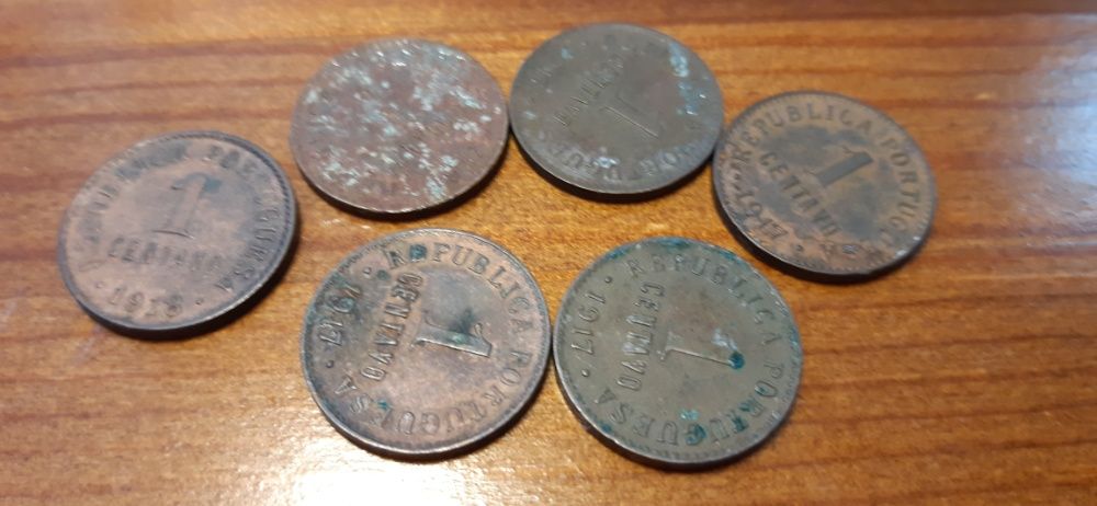 1 Centavo 1917e18 5moedas