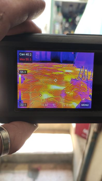 Câmera térmica de bolso profissional