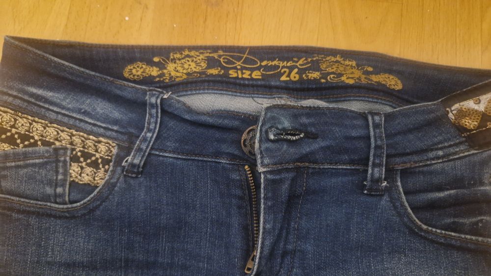 Jeansy Damskie Desigual roz 26