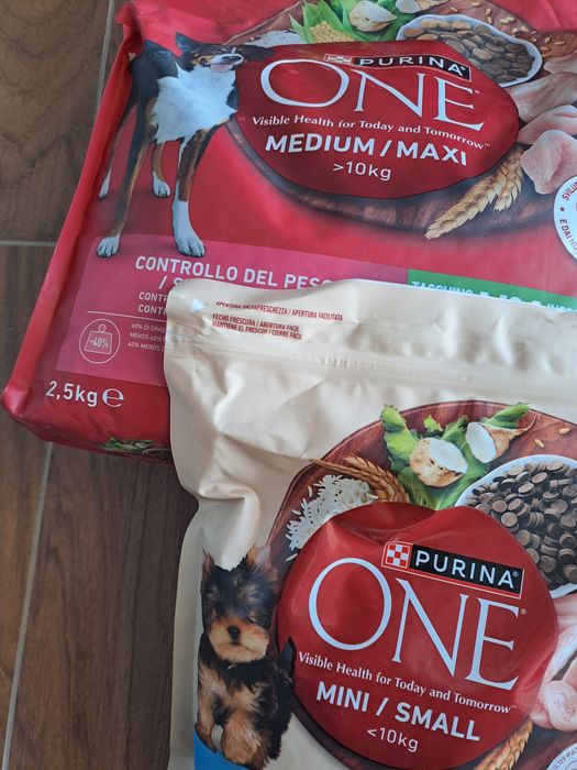 3 rações para cão purina
