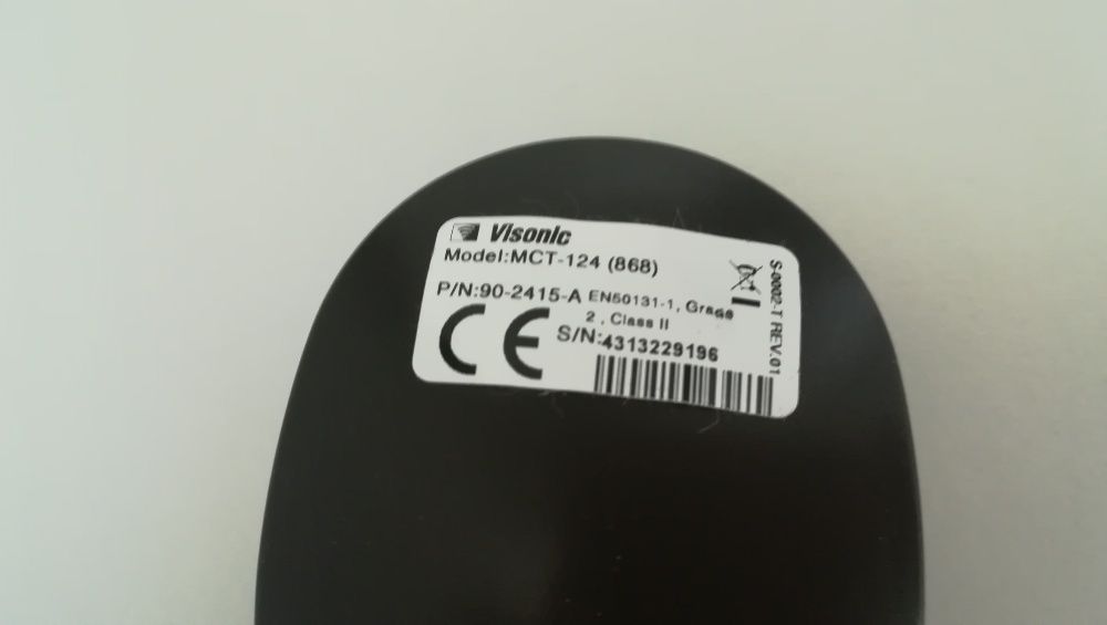 Two-button emergency remote control. Visonic Powermax control panels64584914518019121