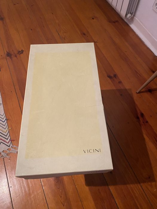 Botas castanhas de pele Vicini