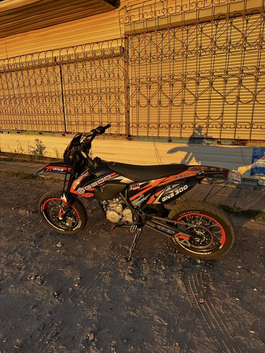Geon Gns 300 motard ВСЕ ЗРОБЛЕНО, 2024 року, 6 ступка, ГУМА НОВА!