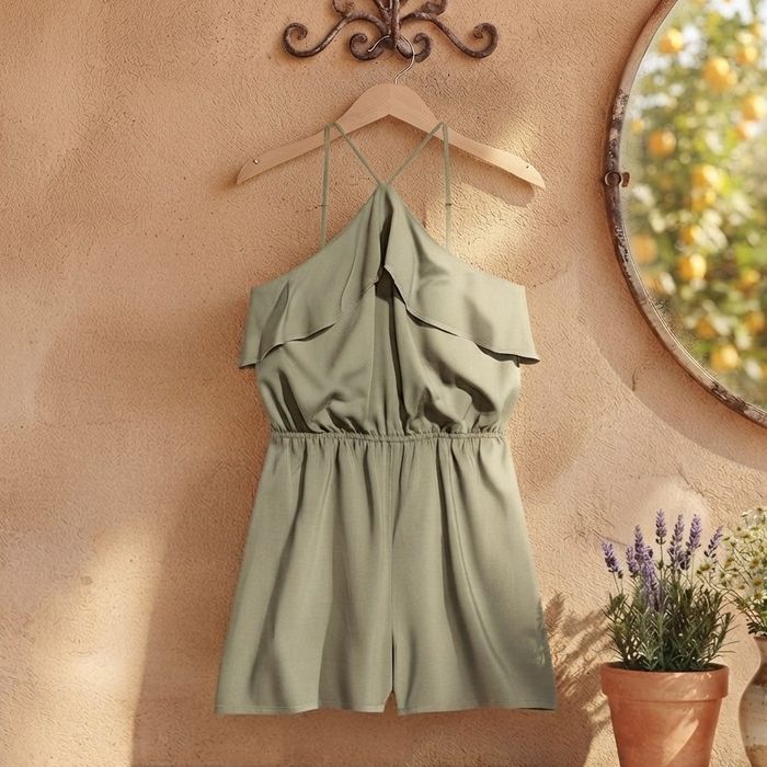 H&M 34 XS kombinezon khaki