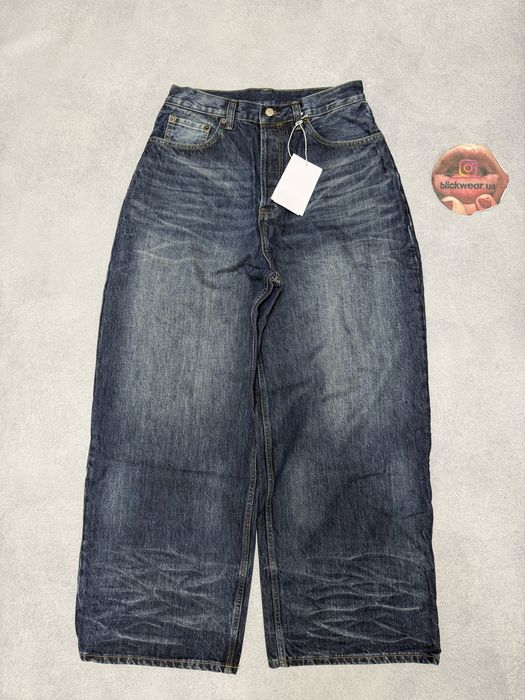 джинсы штаны Acne Studios Dark blue Baggy M L