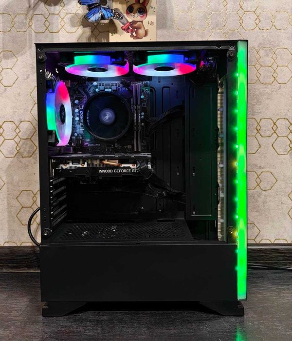 Ігровий ПК Ryzen 5 2600 GTX 1660 Ti 6GB 6|12 Ядер 16 DDR4 AM4 A320 SSD-240