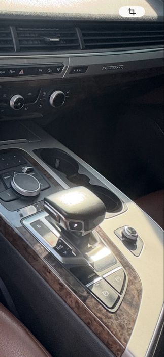 Ручка КПП Ауді Audi Накладка на ручку Шкіра Оригінал