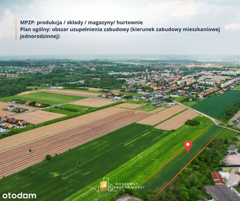 Teren Inwestycyjny W Sierpcu | Ul. Żeromskiego  I 8099 M²